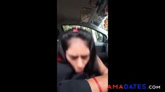 Indian Girl Blowjob In Car