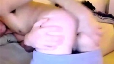 Lovely Twink Fingering his Tight Asshole