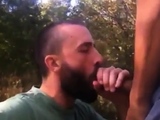 OUTDOOR FUCKING SUCKING CUM