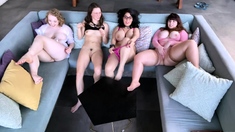 Amateur college group sex session