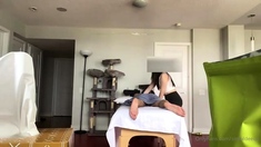 Amateur Spycam In Massage Room