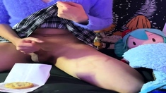 Hot Tranny Webcam Masturbation
