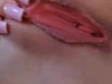 Closeup webcam pussy teasing by sexy blonde slut